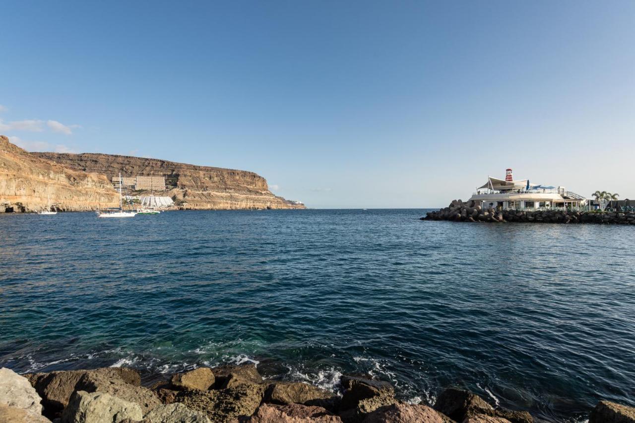 Stunning Apartment First Line Mogan Port - Gran Canaria Stays Puerto De Mogan Buitenkant foto